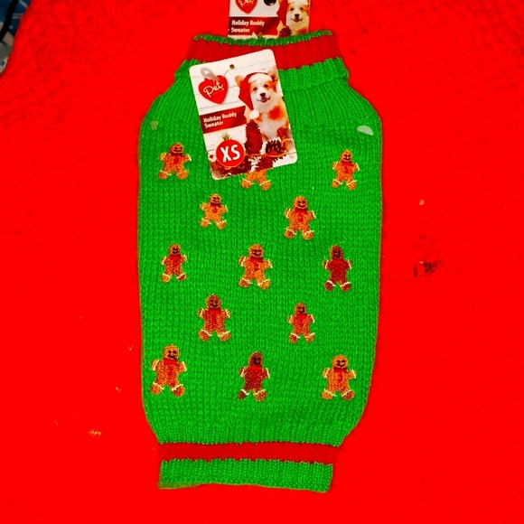 Extra small Holiday buddy sweater